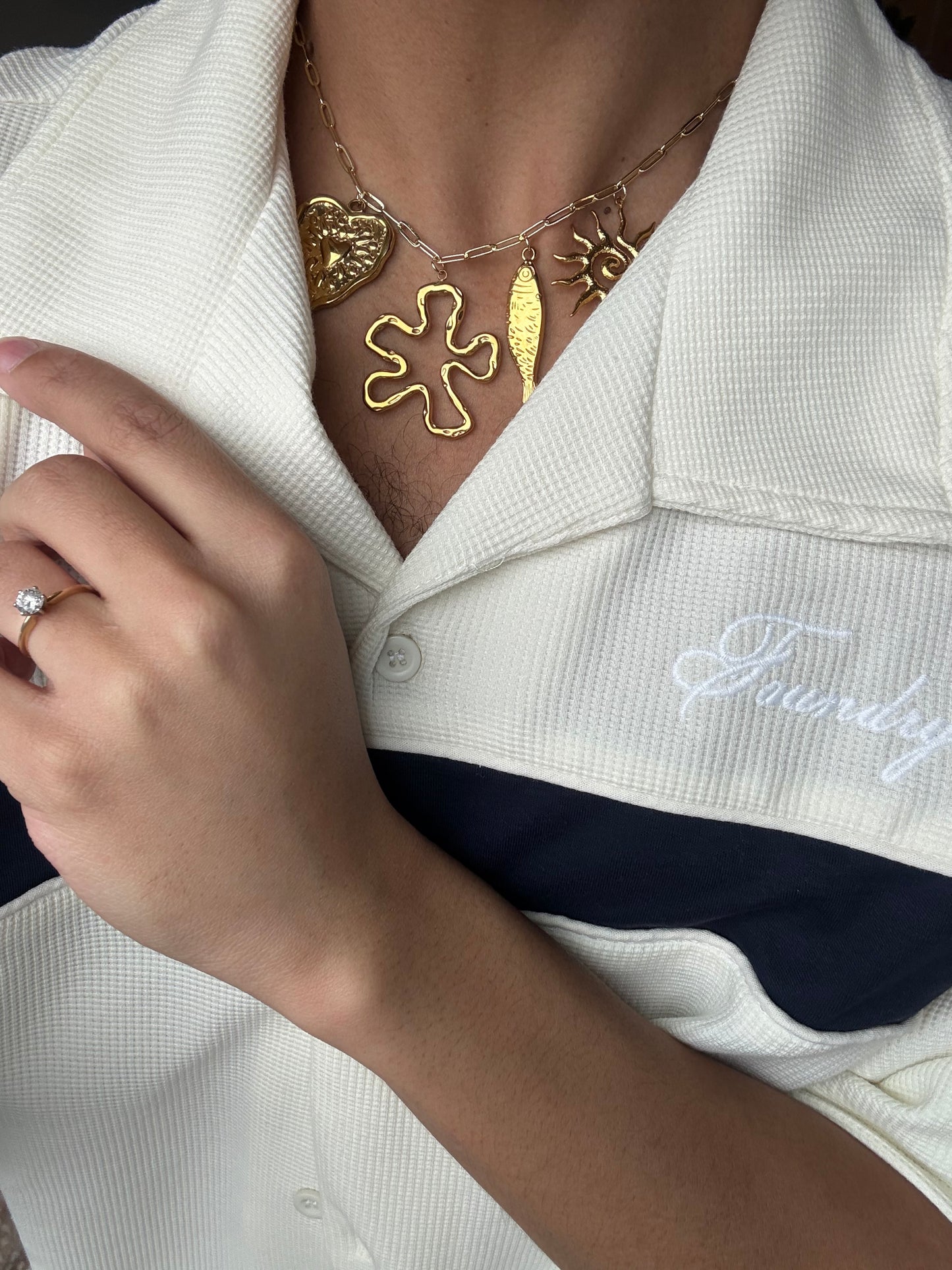 the “rhodes” charm necklace