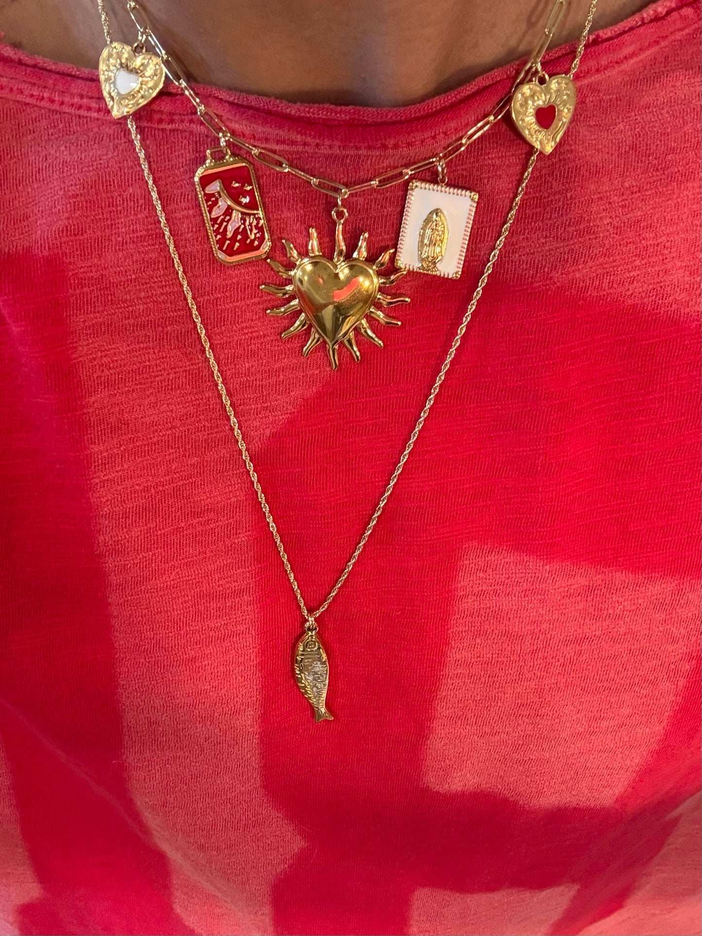 the “core” charm necklace