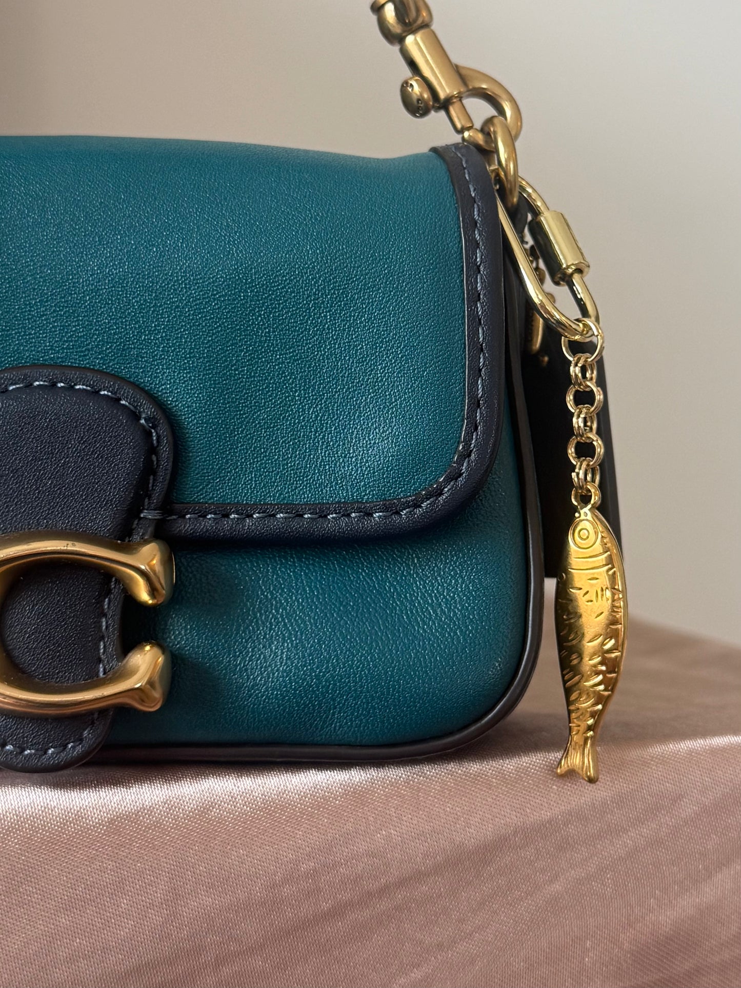 sardine bag charm