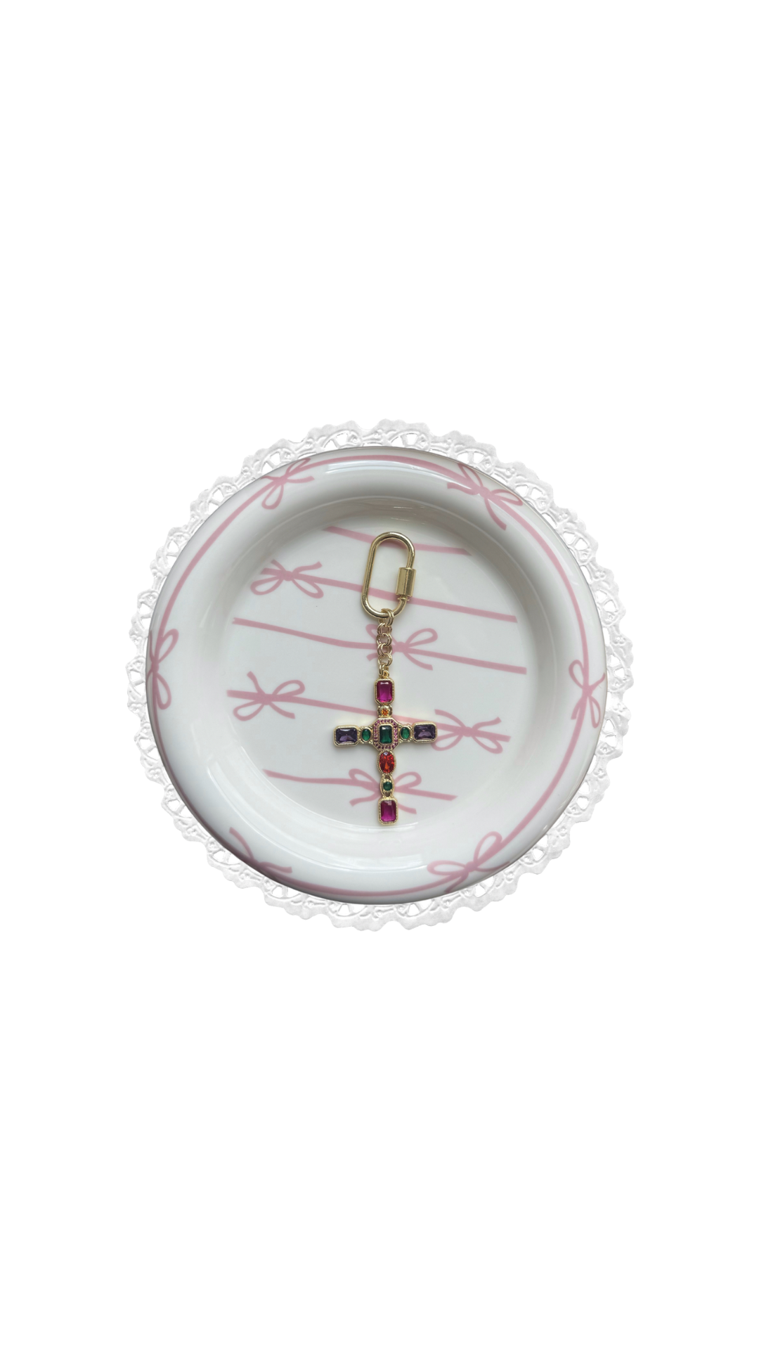 cross bag charm
