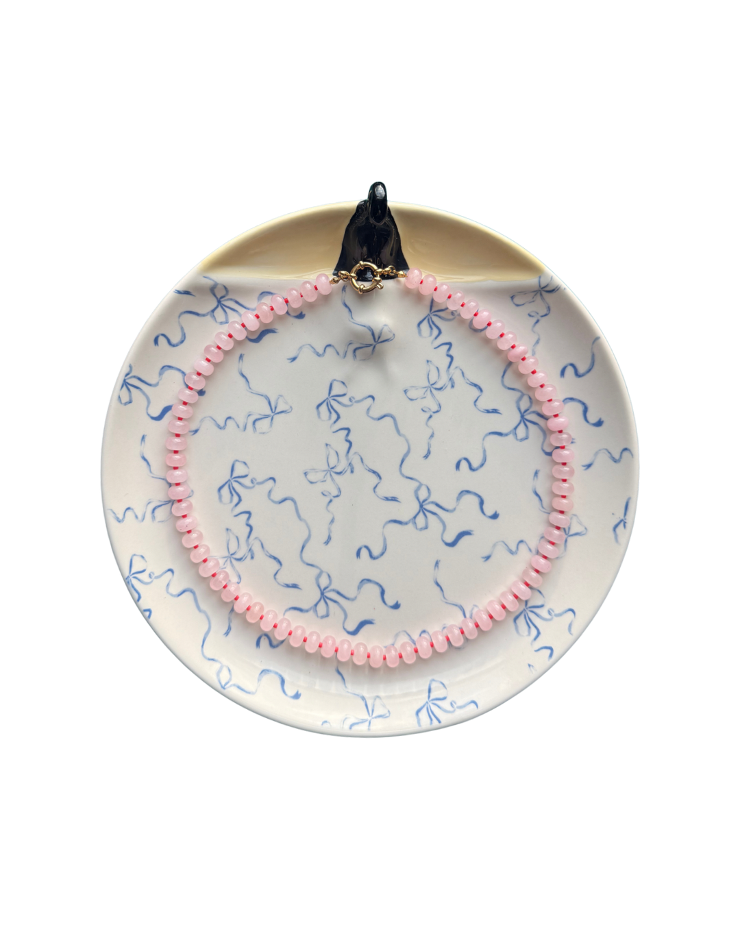 the “cherry blossom” beaded necklace