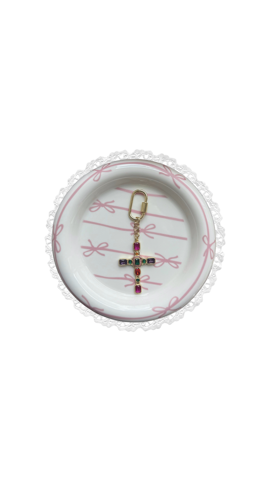cross bag charm