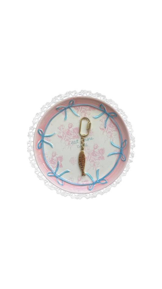 sardine bag charm